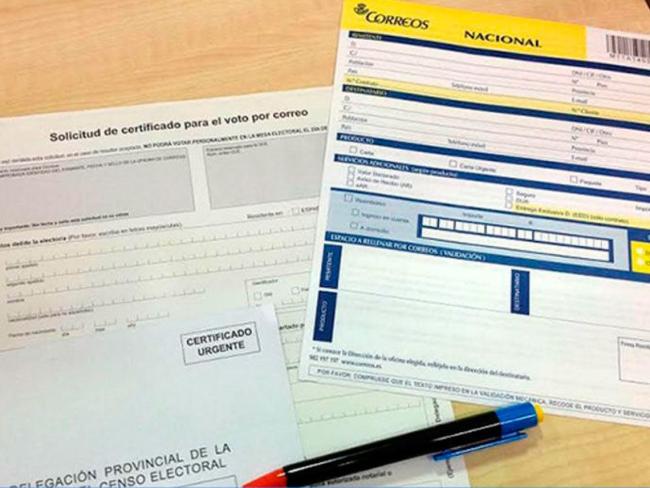 Voto por correo