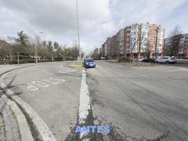 Rotonda avenida Descubrimientos con Cristóbal Colón