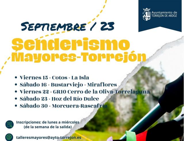 Programa de senderismo
