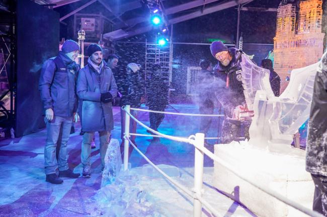 Presentado Ice Festival, 2ª edición del Festival Internacional de Esculturas de Hielo, donde el hielo se transforma en el arte más delicado y efímero