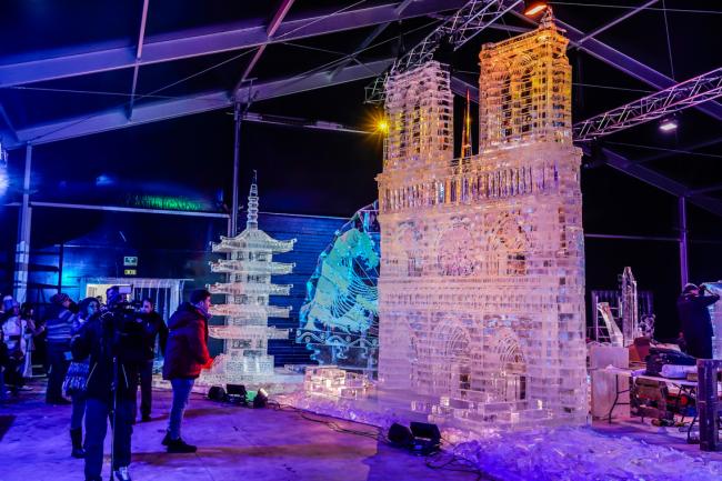 Presentado Ice Festival, 2ª edición del Festival Internacional de Esculturas de Hielo, donde el hielo se transforma en el arte más delicado y efímero