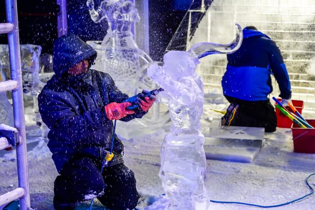 Presentado Ice Festival, 2ª edición del Festival Internacional de Esculturas de Hielo, donde el hielo se transforma en el arte más delicado y efímero