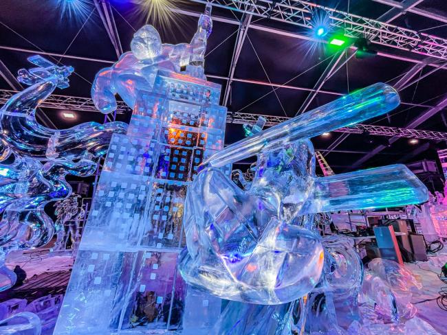 Presentado Ice Festival, 2ª edición del Festival Internacional de Esculturas de Hielo, donde el hielo se transforma en el arte más delicado y efímero