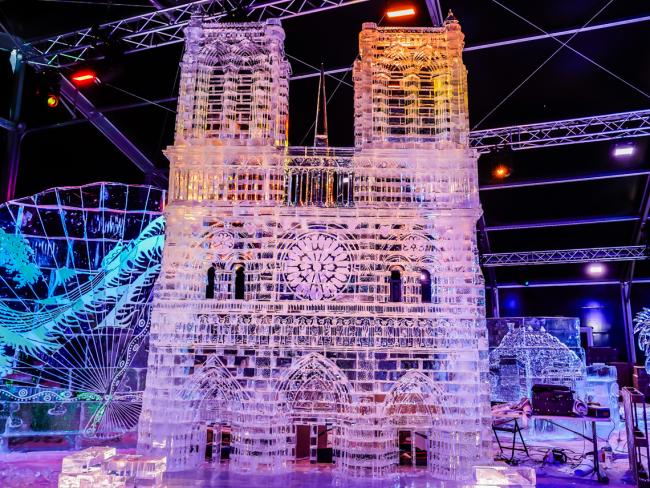 Presentado Ice Festival, 2ª edición del Festival Internacional de Esculturas de Hielo, donde el hielo se transforma en el arte más delicado y efímero