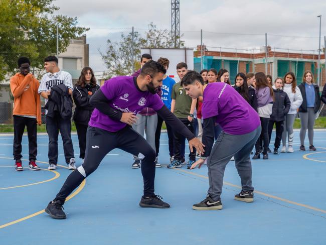 Víctor García, campeón de España de Defensa Personal Policial en la Master Class