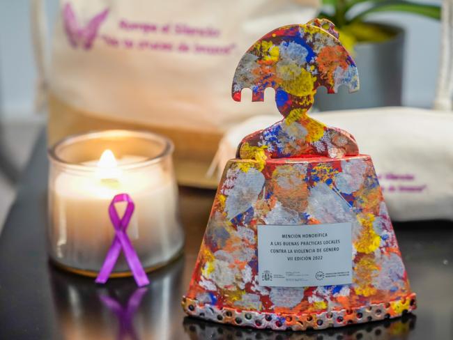 Torrejón de Ardoz ha sido premiado con la Mención Honorífica del VII Concurso de Buenas Prácticas Locales contra la Violencia de Género por el Ministerio de Igualdad del Gobierno de España