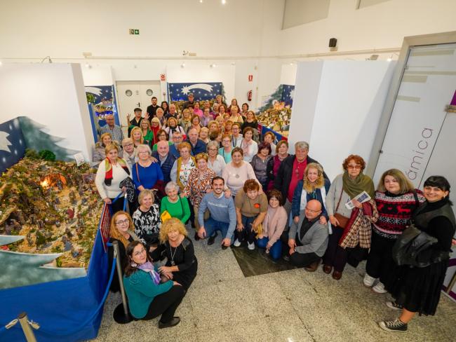 La Casa de la Cultura acoge la tradicional exposición de Belenes realizados por 15 entidades y asociaciones de la ciudad