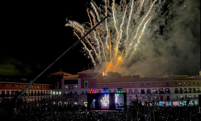 Gran Calbalgata de Reyes de Luz - Gran final de fuegos artificiales