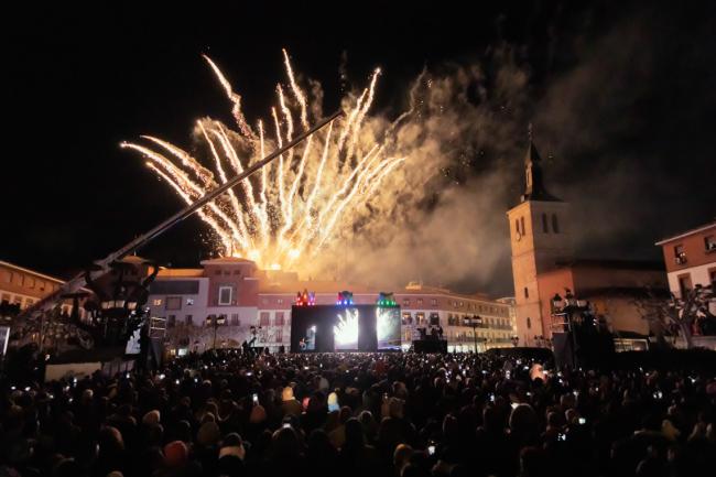 Gran Calbalgata de Reyes de Luz - Gran final de fuegos artificiales