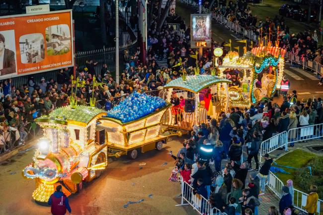 Gran Cabalgata de Reyes de Luz