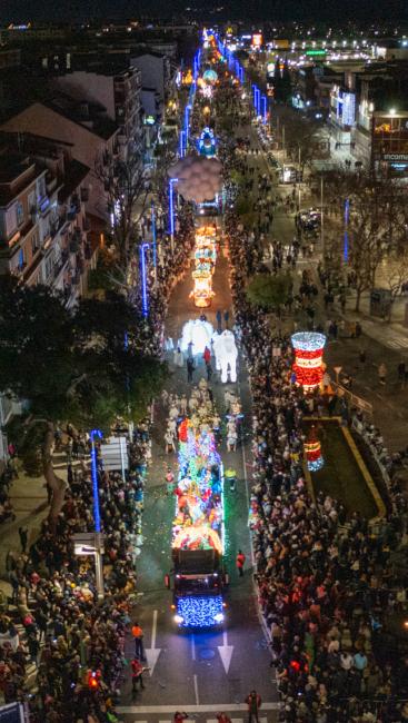 Gran Cabalgata de Reyes de Luz
