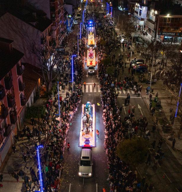 Gran Cabalgata de Reyes de Luz
