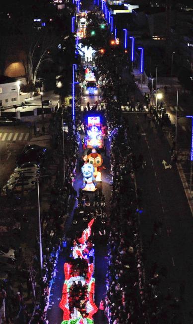 Gran Cabalgata de Reyes de Luz