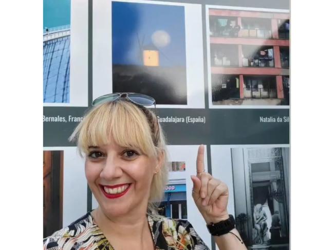 Raquel Muñoz, ganadora del 2ºpremio del IV Concurso Fotográfico Internacional “Valentina”