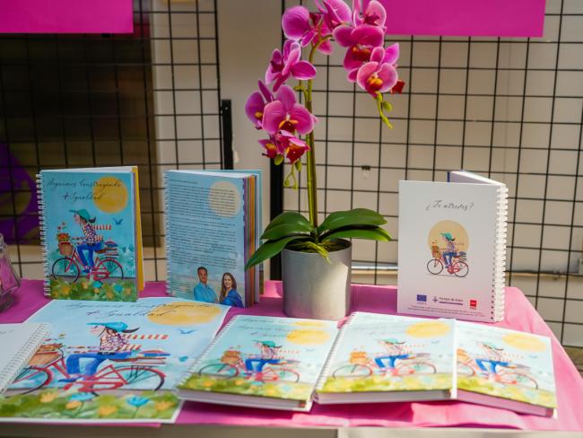 Los cuadernos que pueden recogerse de forma gratuita en la Concejalía de Igualdad, situada en el Centro Polivalente Abogados de Atocha (calle Londres 11B)