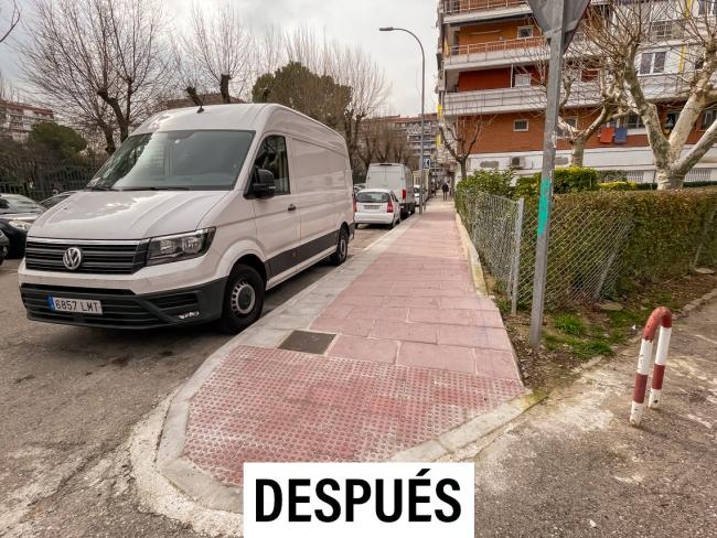 Después en la calle Brújula (Parque de Cataluña)