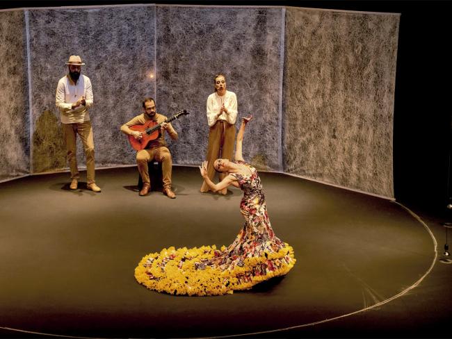 El espectáculo de apoyo a la danza y dentro del ciclo Grandes del Flamenco, “La finitud”