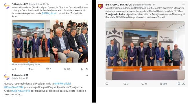 Rotundo apoyo del deporte torrejonero al histórico acuerdo logrado por el alcalde, Alejandro Navarro Prieto, para que la RFFM construya su Ciudad Deportiva en Torrejon de Ardoz
