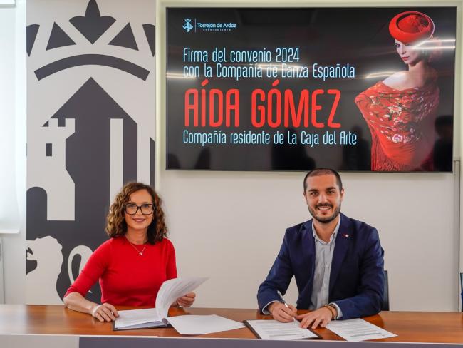 Momento de la renovación del convenio
