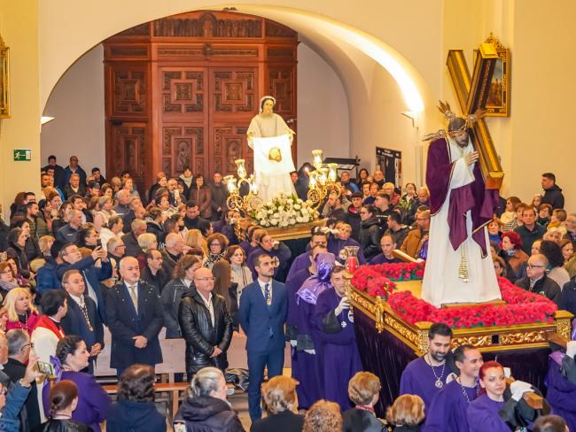 Semana Santa Torrejón de Ardoz 2024 - Procesión del Encuentro de Viernes Santo