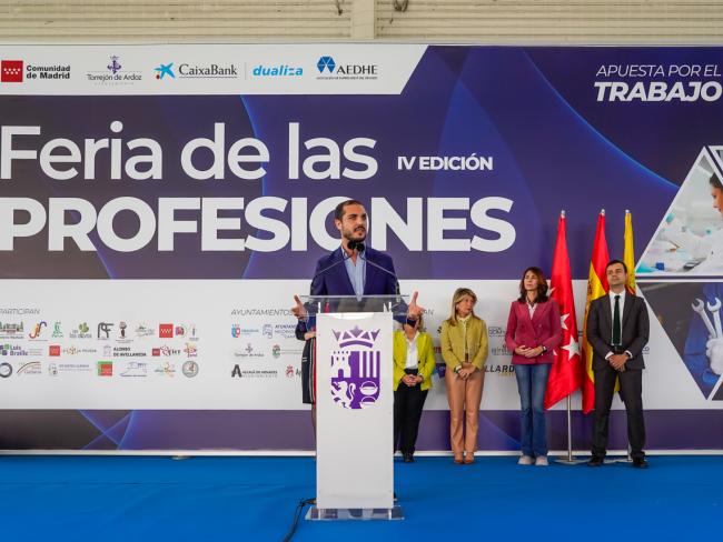 Inauguración de la Feria de las Profesiones