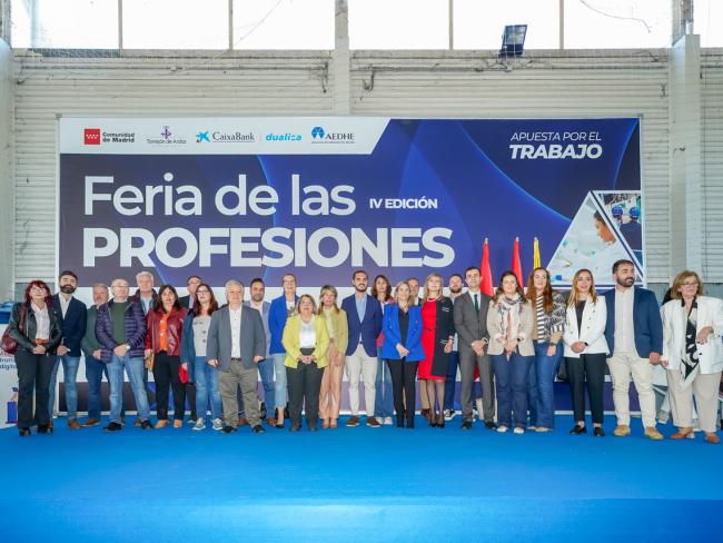 Inauguración de la Feria de las Profesiones