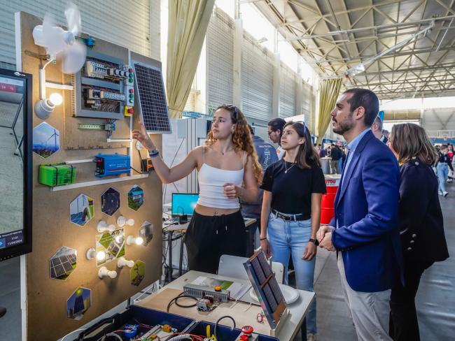 Inauguración de la Feria de las Profesiones