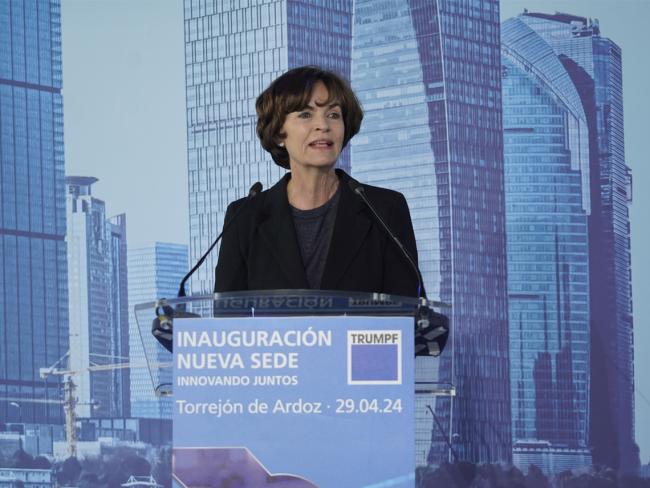 La presidenta y CEO del Consejo de Administración de TRUMPF, Nicola Leibinger-Kammüller