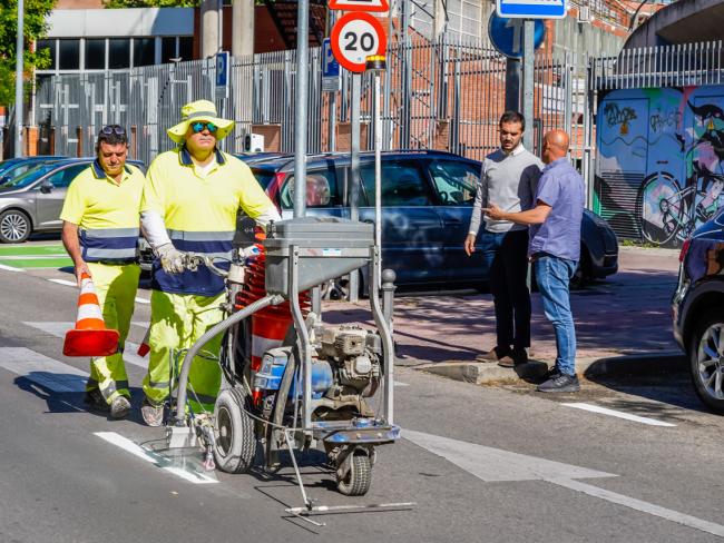 El alcalde, Alejandro Navarro Prieto, informado sobre los trabajos que se están desarrollado para mejorar la seguridad vial