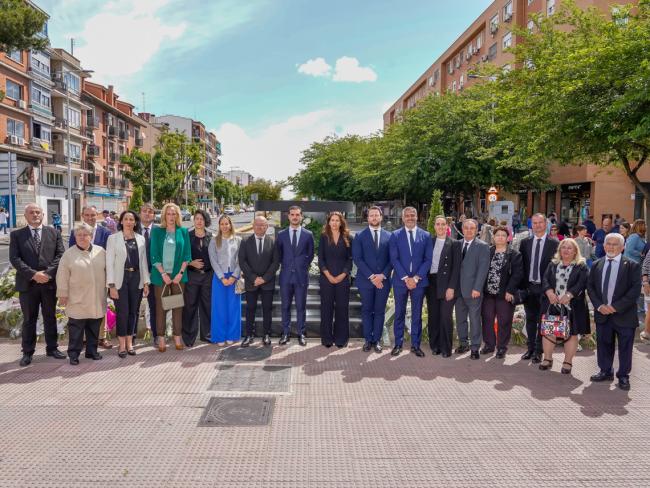 Torrejón de Ardoz recordó a las personas fallecidas por el COVID-19 con un sentido homenaje