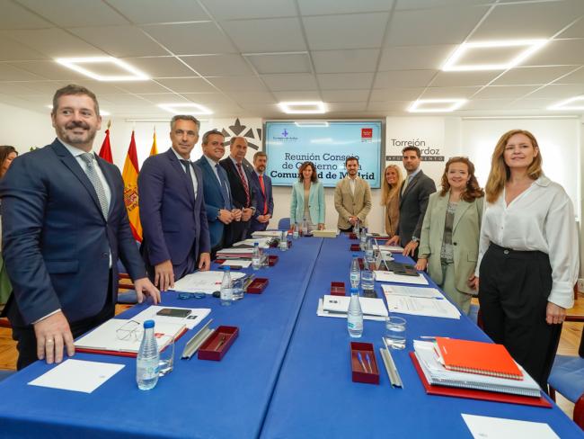 El Consejo de Gobierno de la Comunidad de Madrid se ha celebrado en Torrejón de Ardoz