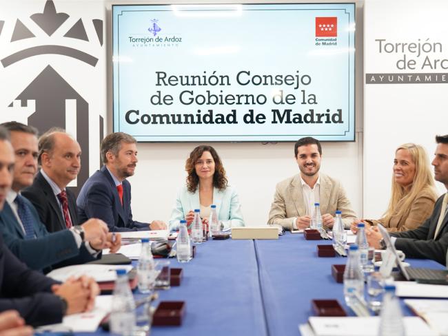 Reunión extraordinaria del Consejo de Gobierno de la Comunidad de Madrid