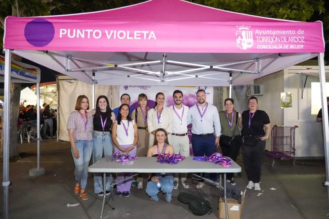 Fiestas Populares Torrejón de Ardoz 2024 - Punto Violeta - LGTBI