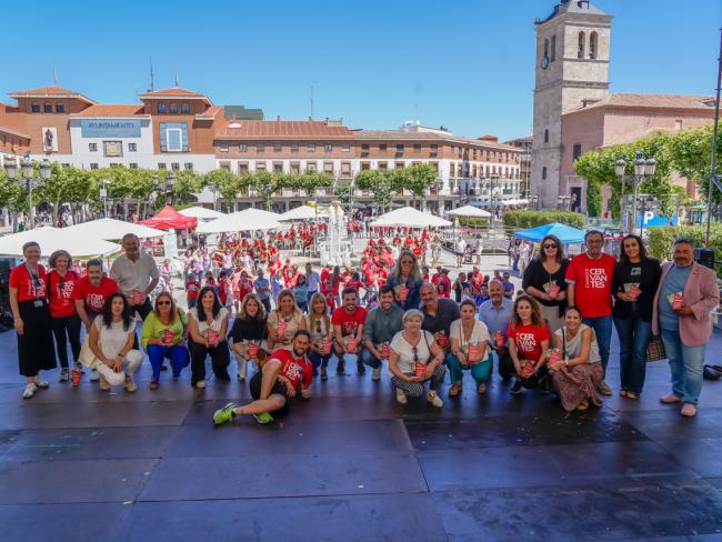 Los representantes de los ayuntamientos que recibieron un reconocimiento