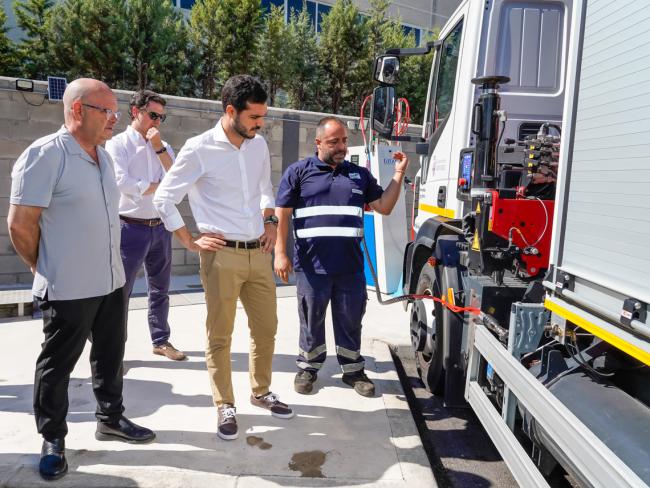 El Ayuntamiento de Torrejón de Ardoz instala una Estación de Recarga GNC para los vehículos de gas natural comprimido que se utilizan para la limpieza de las calles