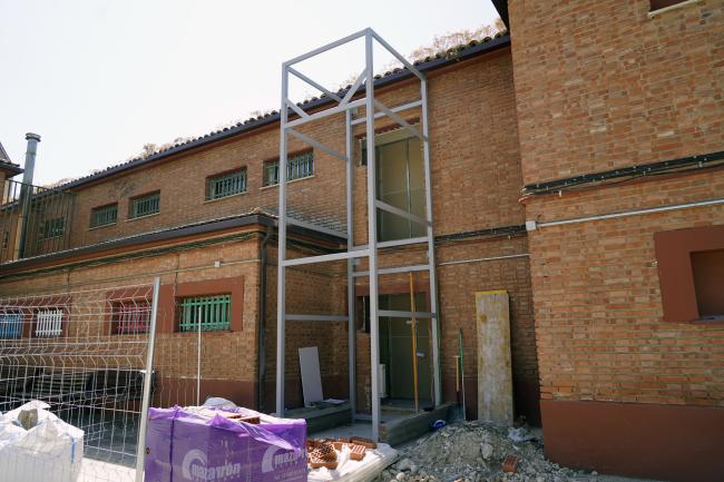 Obras ascensor Torrafal