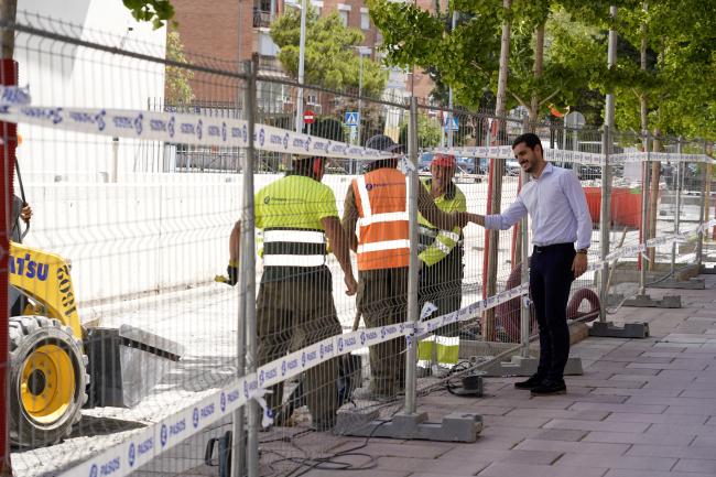 Obras en Travesía Virgen de Loreto- Callejón de Protección Civil