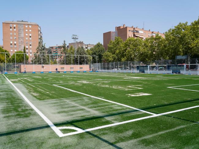 En estos campos se disputan los partidos de las ligas locales de benjamines y prebenjamines