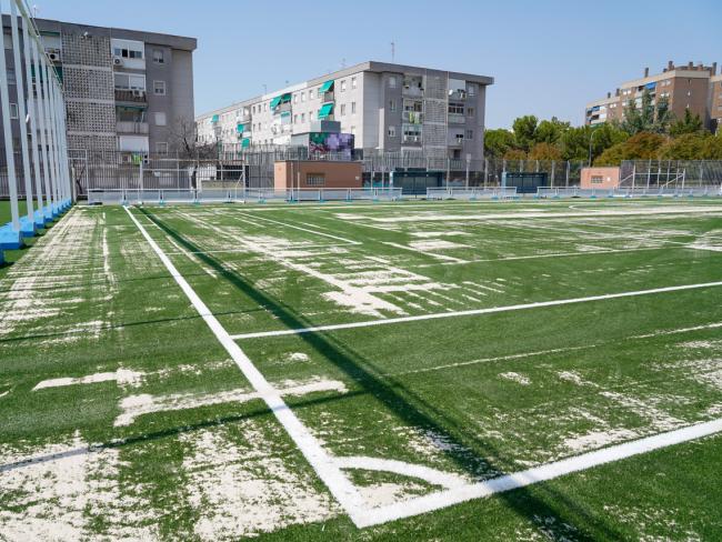 En estos campos se disputan los partidos de las ligas locales de benjamines y prebenjamines
