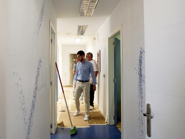 acondicionamiento de nuevos espacios y pintura para ampliar los servicios del Centro de Apoyo y Encuentro Familiar (CAEF) 