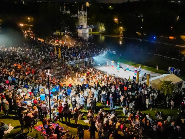 14º Aniversario del Parque Europa - Show musical Guachis