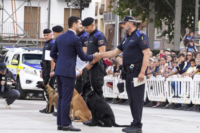 Fiestas Patronales 2024 - Exhibición Grupo Canino de la Policía Local