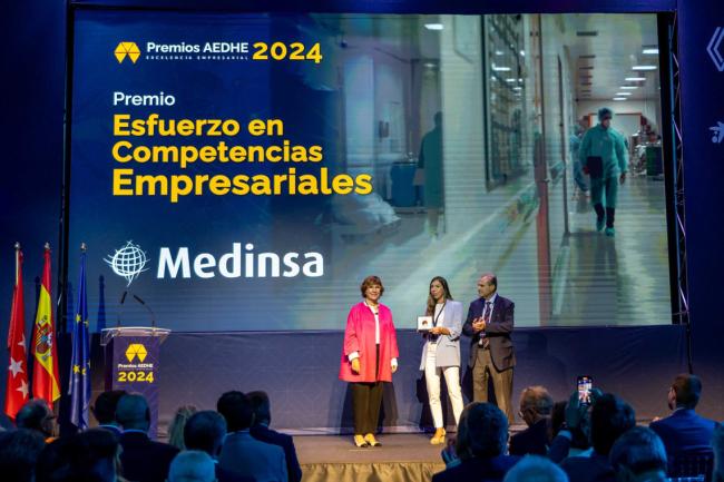 MEDINSA, Premio al Esfuerzo en Competencias Empresariales