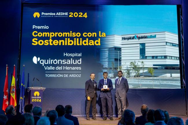 Hospital Quirónsalud Valle del Henares, Premio al Compromiso con la Sostenibilidad