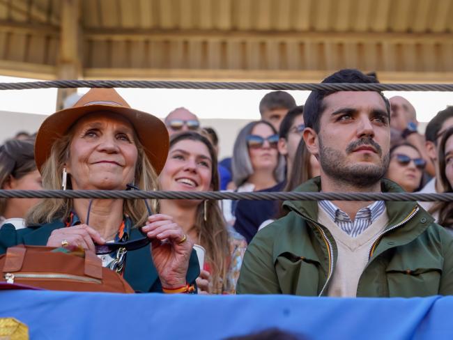 El alcalde, Alejandro Navarro, y la infanta Elena de Borbón 