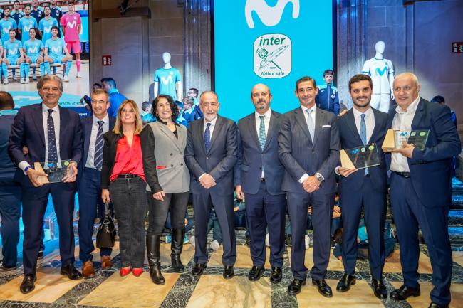 El alcalde de Torrejón de Ardoz, Alejandro Navarro, acudió a la presentación del proyecto deportivo y social de Movistar Inter FS para la nueva temporada 2024-2025