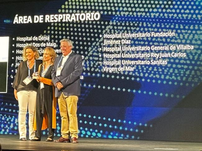 Premio Top 20 en el área Respiratorio