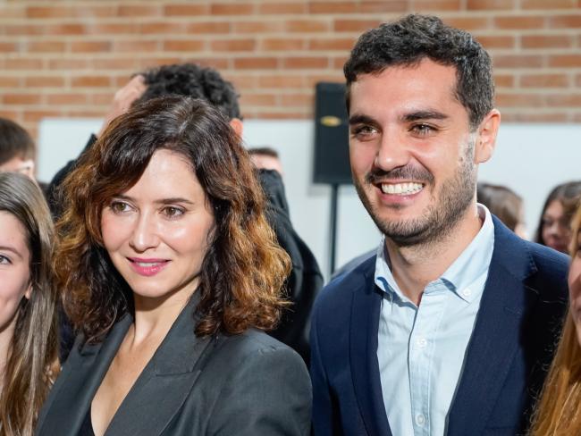 La presidenta de la Comunidad de Madrid, Isabel Díaz Ayuso, acompañada del alcalde, Alejandro Navarro, presenta en Torrejón de Ardoz el I Plan Regional contra las Drogas