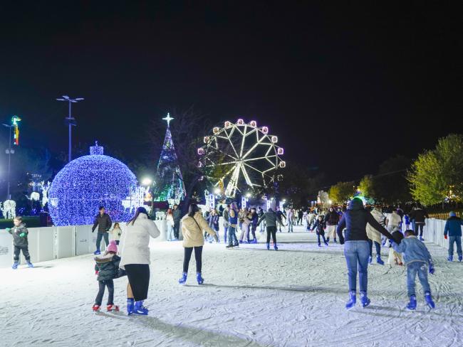 Parque Mágicas Navidades - Pista de Patinaje