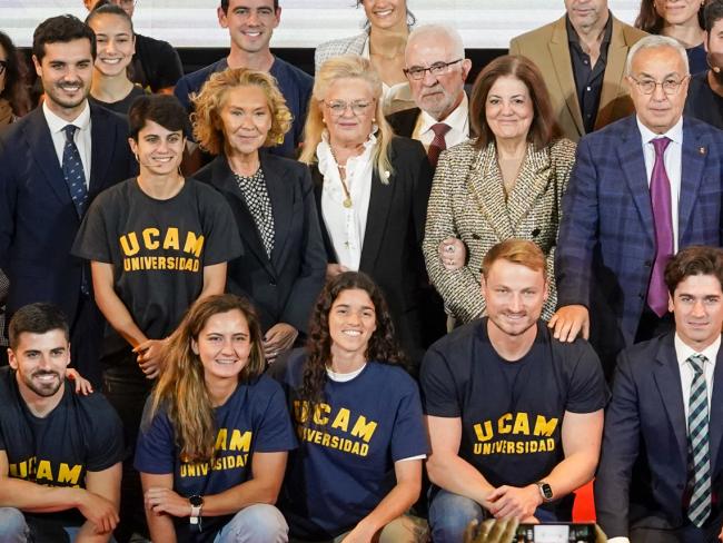 Presentación del Campus de Madrid de la UCAM-Comité Olímpico Español en Torrejón de Ardoz